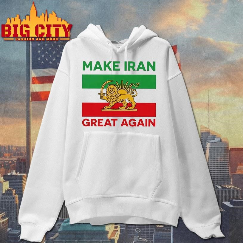 Make Iran Great Again Shirt 2026 Free Iran Shirt