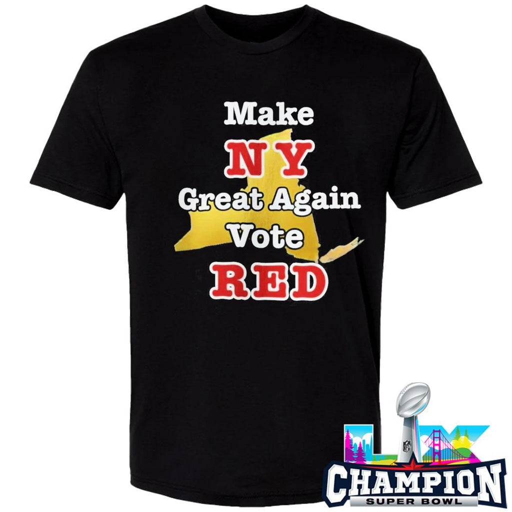 Make New York Great Again Vote Red Shirt