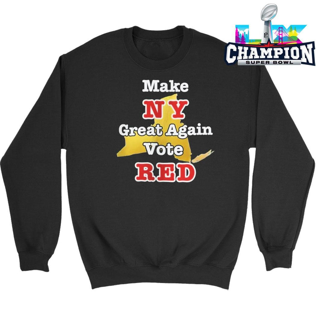 Make New York Great Again Vote Red Shirt