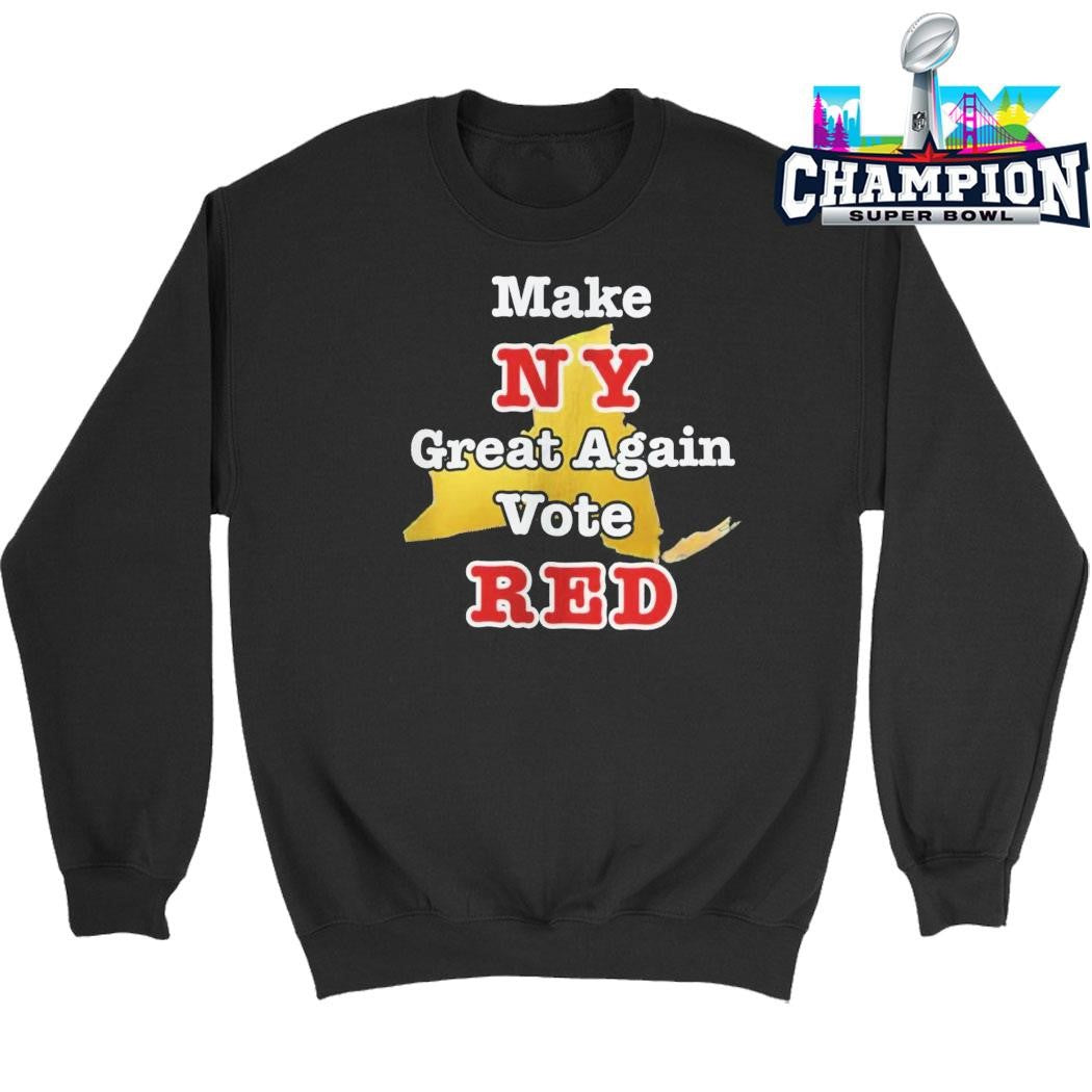 Make New York Great Again Vote Red Shirt