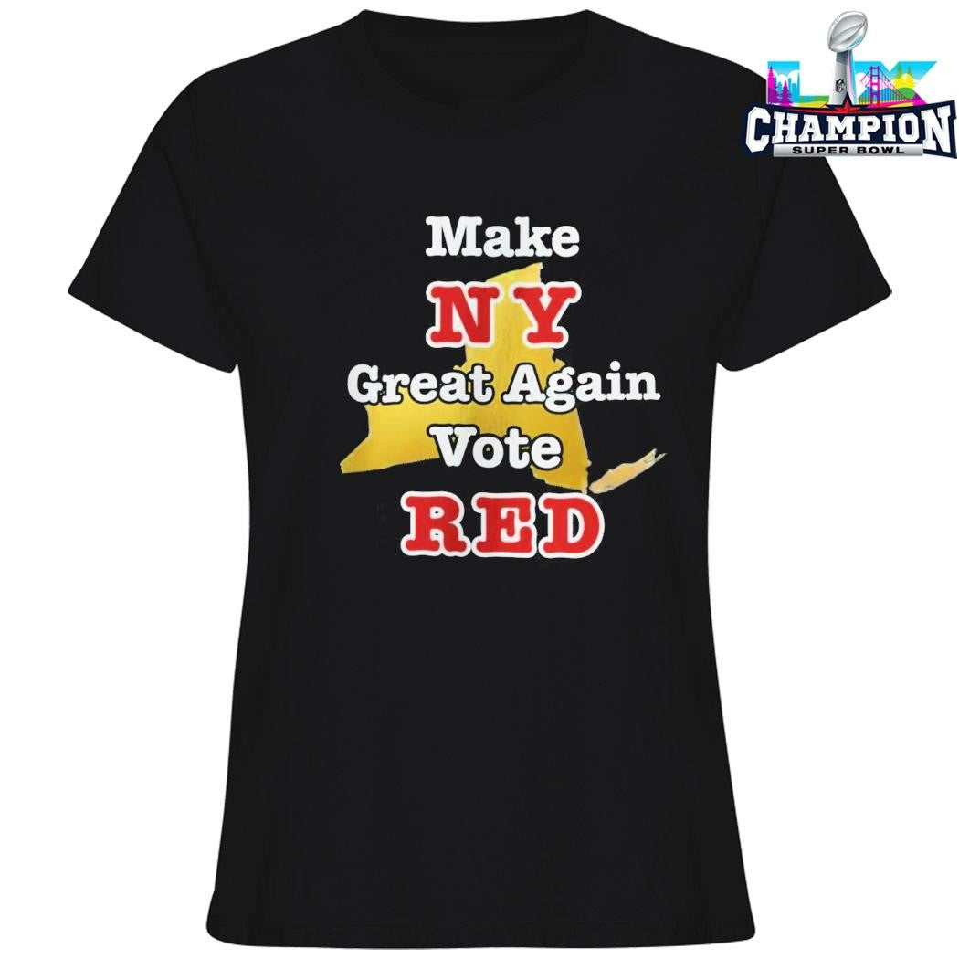 Make New York Great Again Vote Red Shirt