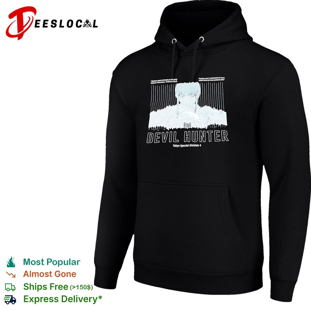 Makima Chainsaw Man Tokyo Special Division 4 Devil Hunter shirt
