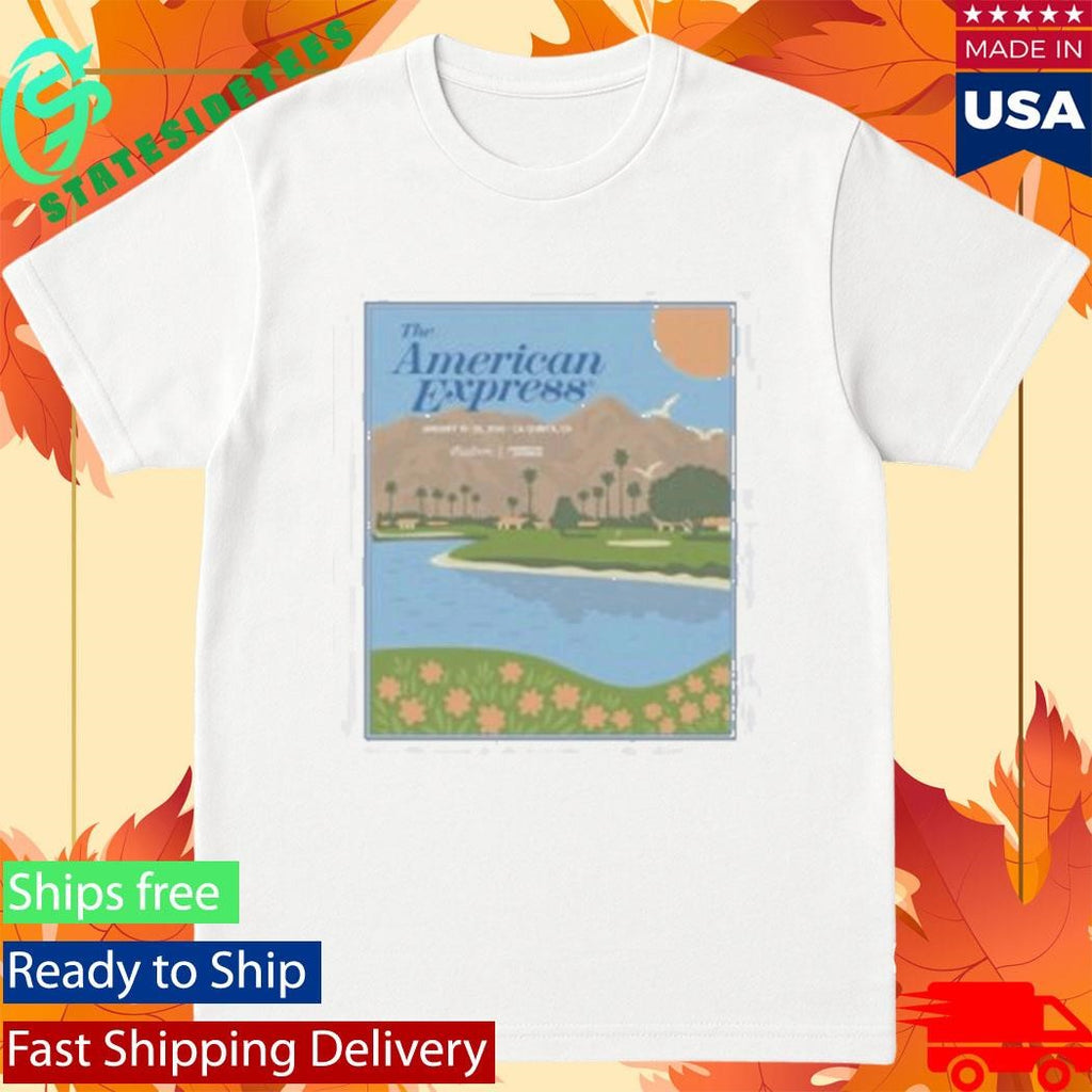 Malbon The American Express Bermuda Poster Shirt