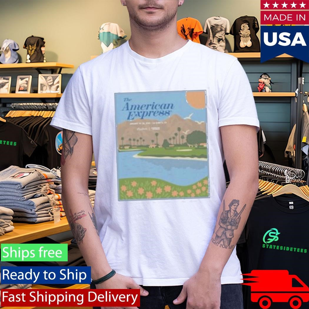Malbon The American Express Bermuda Poster Shirt