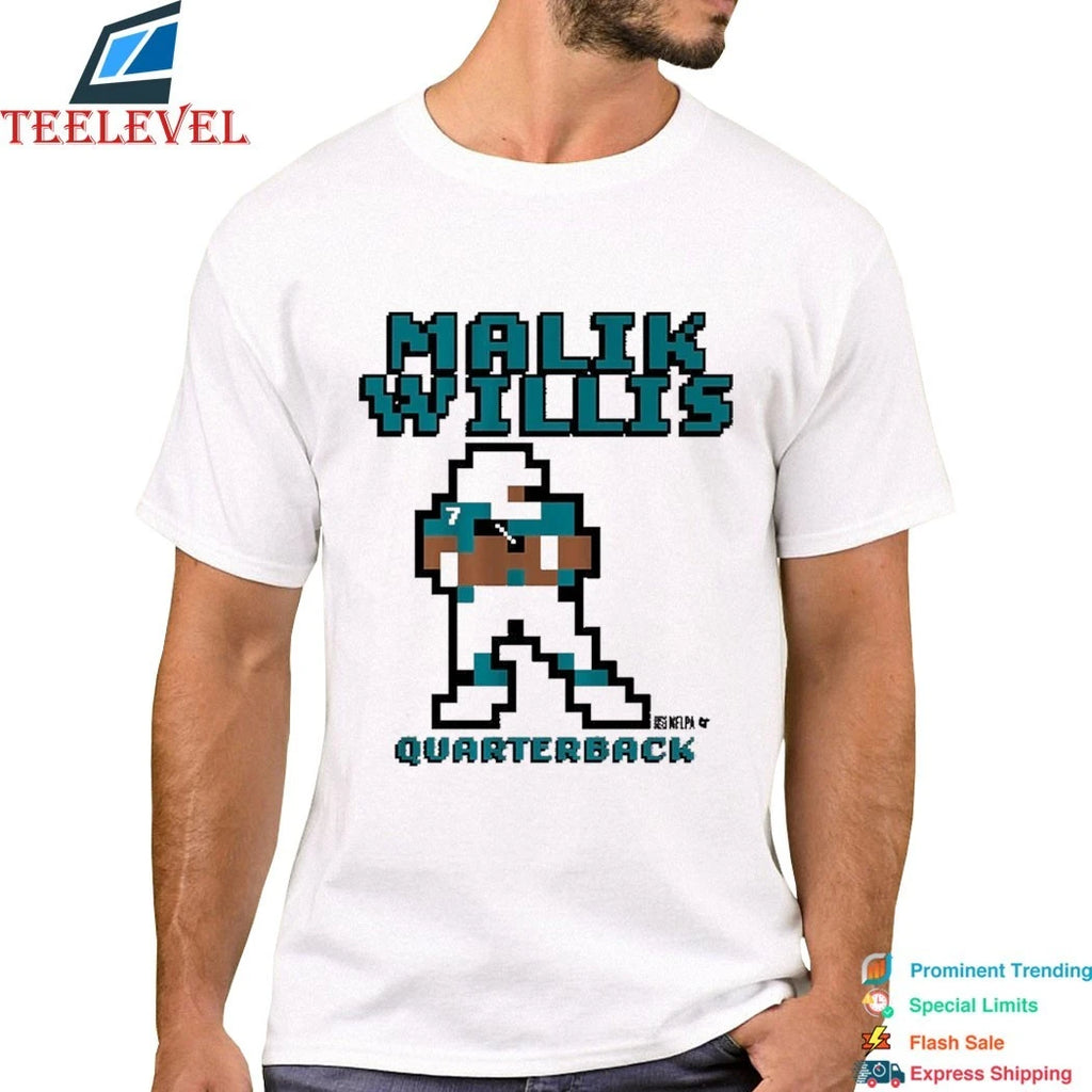 Malik Willis QB Baller Miami Shirts