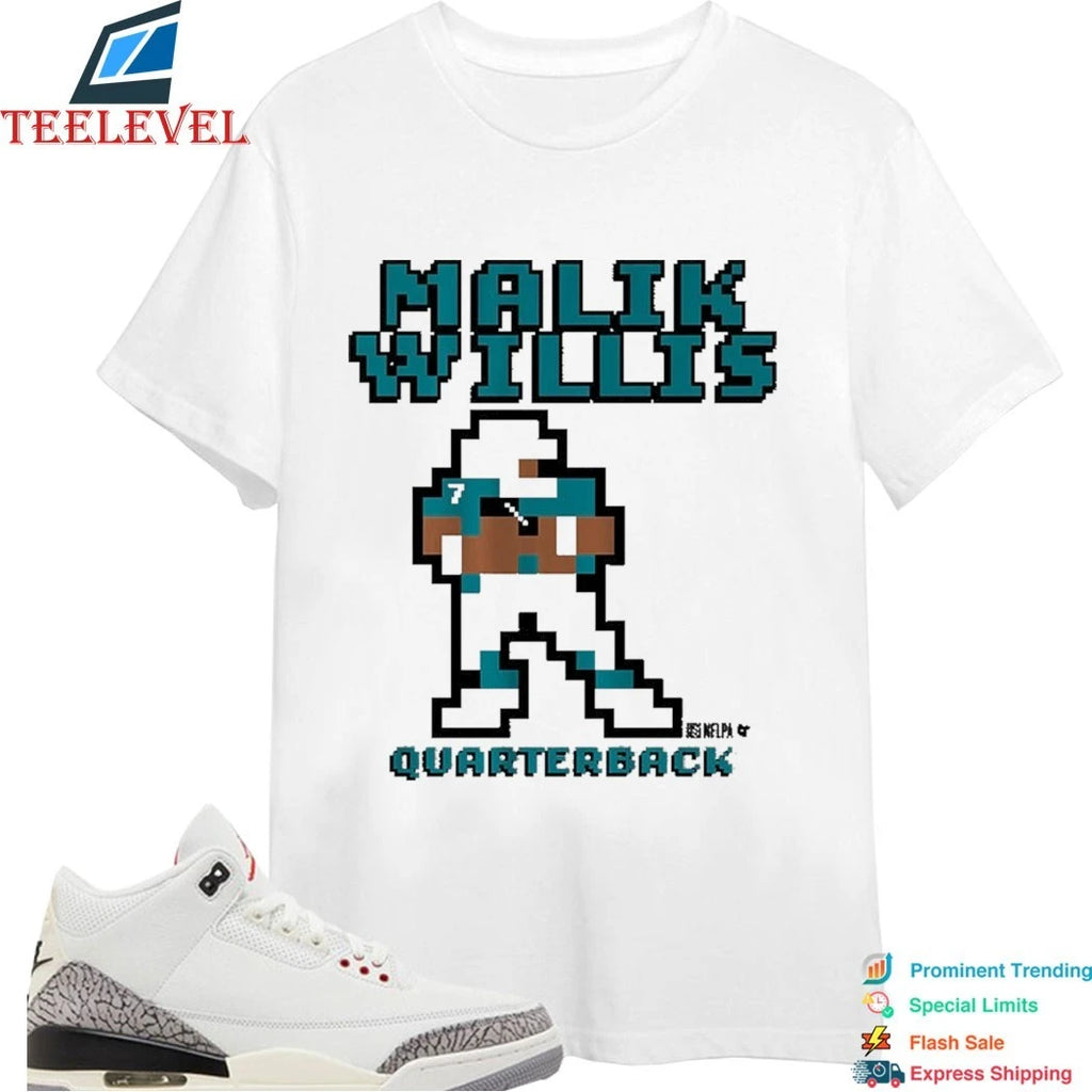 Malik Willis QB Baller Miami Shirts