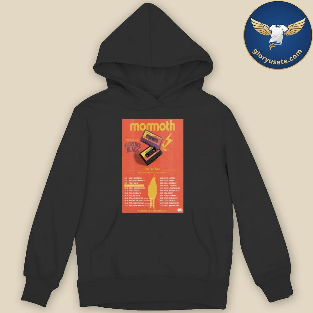 Mammoth The End Tour Europe 2026 Poster Shirt
