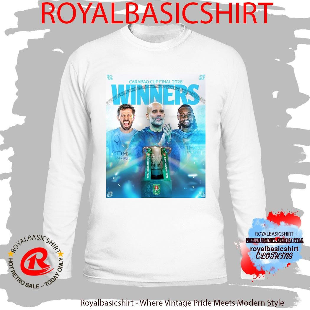 Man City FC Winners Carabao Cup Final 2026 Shirt
