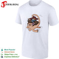 Man riding his own head illustrated shirt