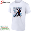 Man you see the face not the hustle take up your cross and follow me shirt