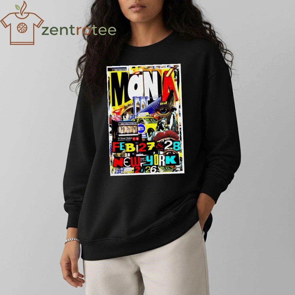 Maná New York 227-2282026 tee