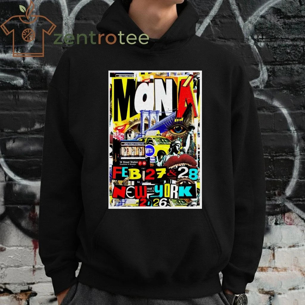 Maná New York 227-2282026 tee