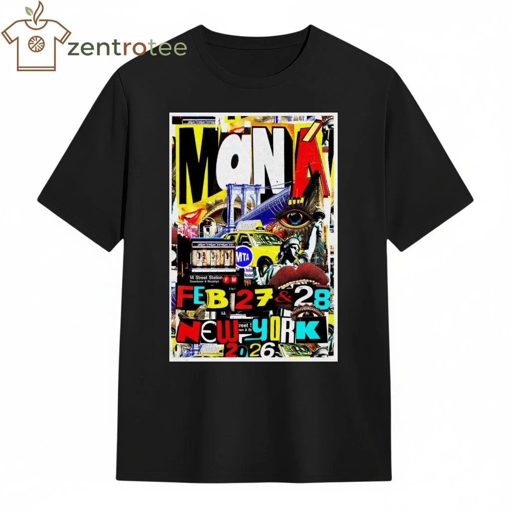 Maná New York 227-2282026 tee