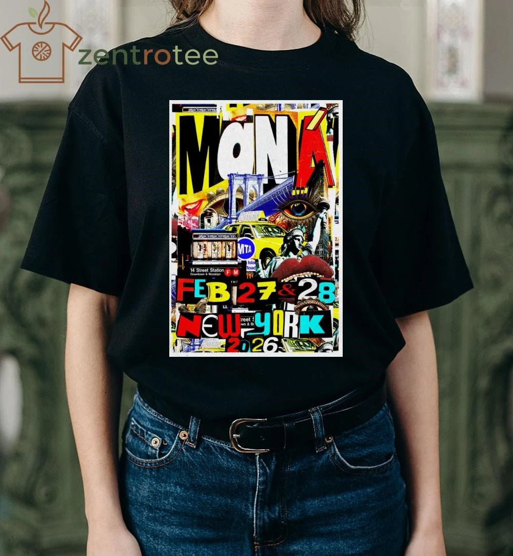 Maná New York 227-2282026 tee
