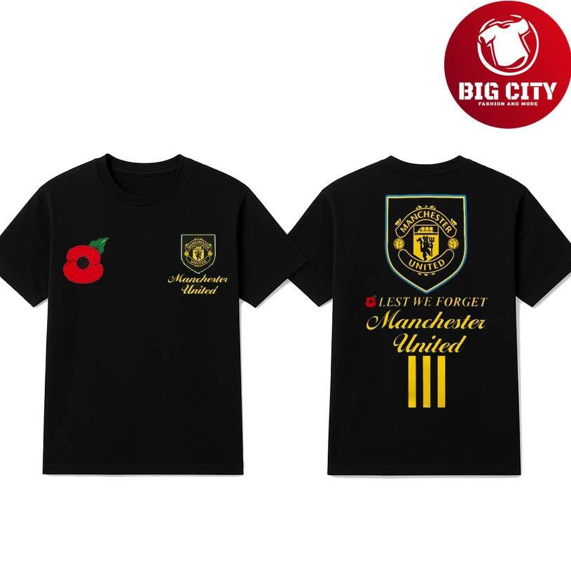 Manchester United FC Lest We Forget 2025 Two Sided Shirt