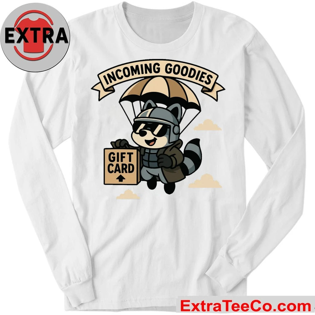 MandatoryFunDay Gift Card Incoming Goodies Shirt