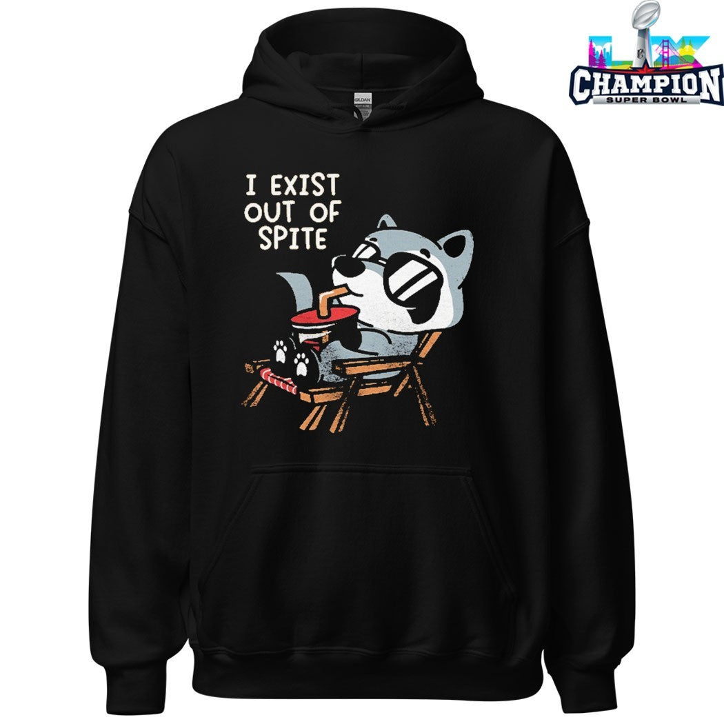 Mandatoryfunday I Exist Out Of Spite T-shirts