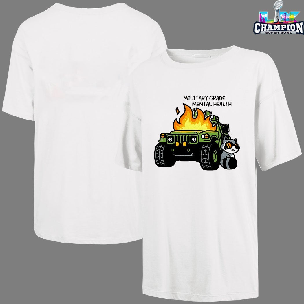 Mandatoryfunday Military Grade Mental Health T-shirts