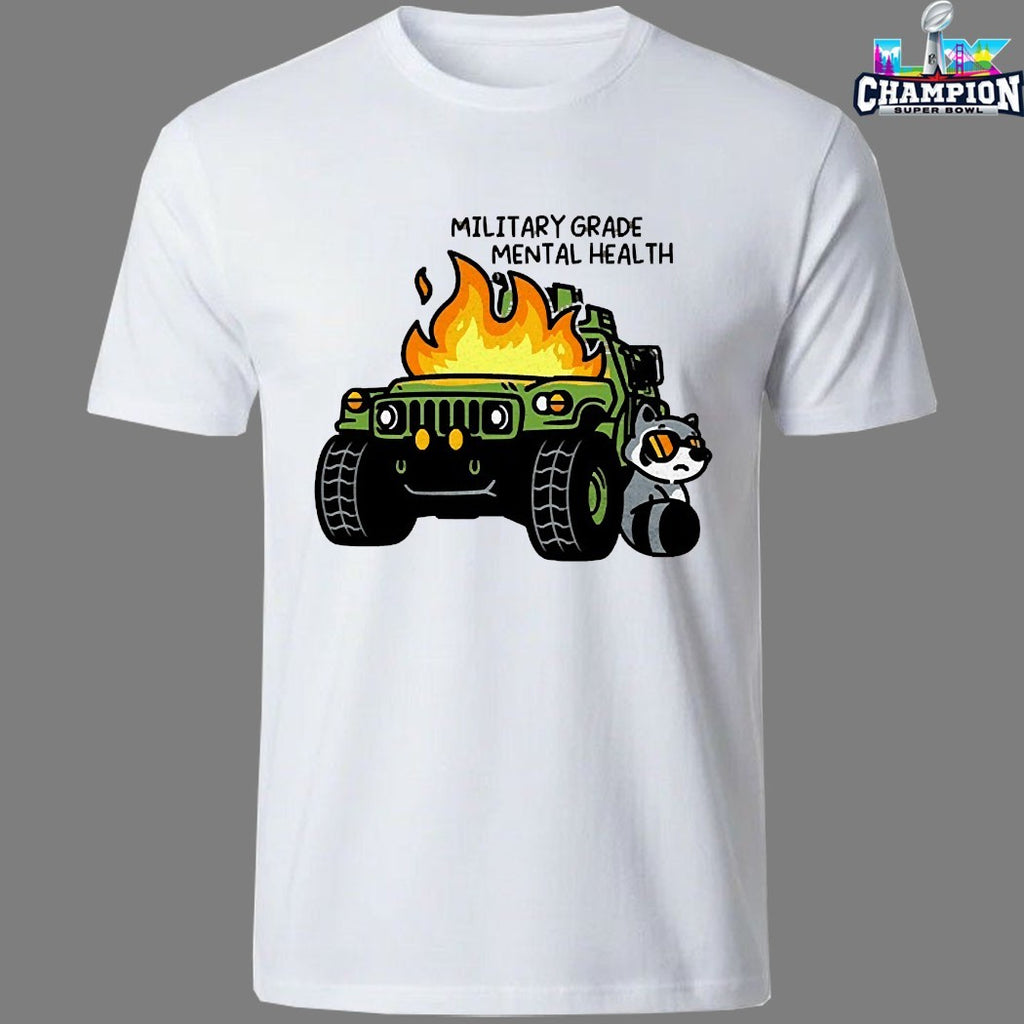 Mandatoryfunday Military Grade Mental Health T-shirts