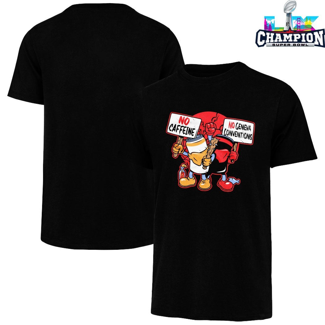 Mandatoryfunday No Caffeine No Geneva Conventions T-shirts