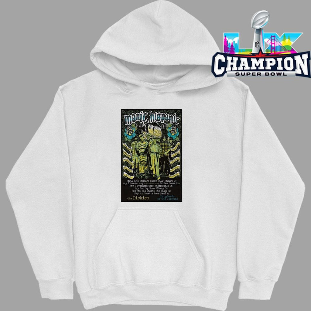 Manic Hispanic 2026 American Tour Shirt