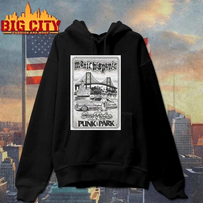 Manic Hispanic Punk In The Park In San Pedro CA October 4-5 2025 Poster shirts