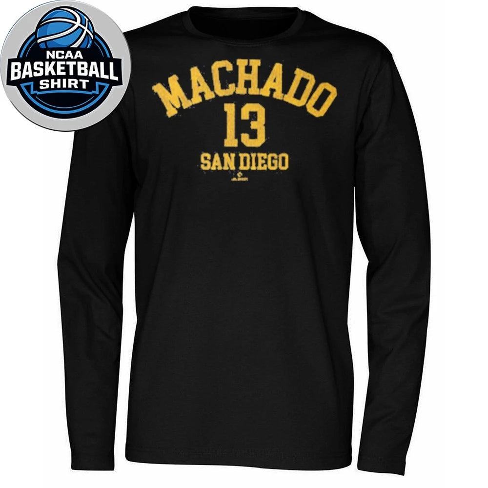 Manny Machado October’s Finest San Diego Baseball Fan Name &amp; Number Graphic T-Shirt