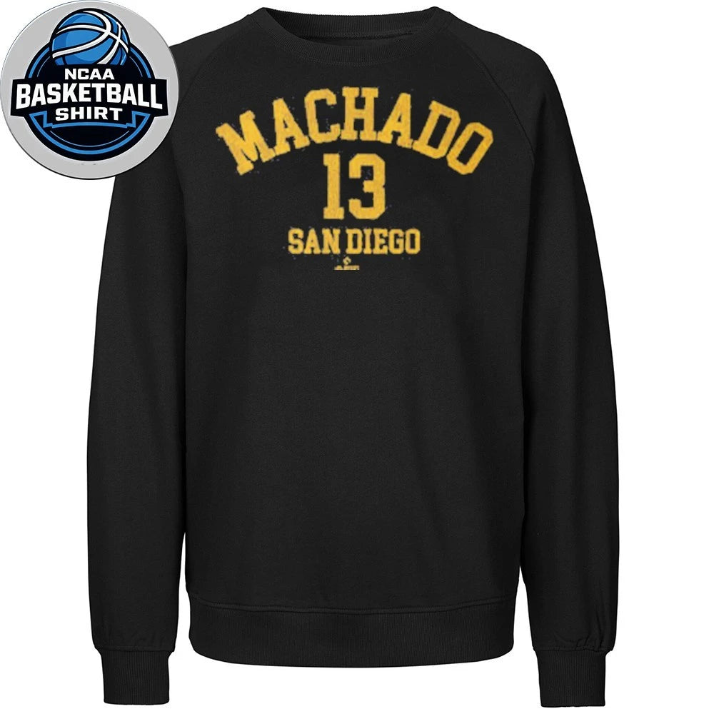 Manny Machado October’s Finest San Diego Baseball Fan Name &amp; Number Graphic T-Shirt