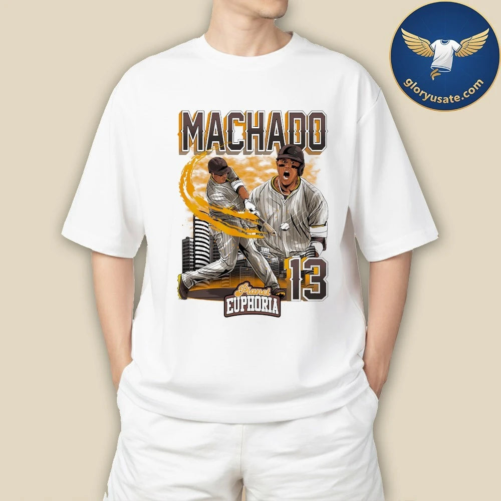 Manny Machado San Diego Padres Planet Euphoria Graphic Shirt