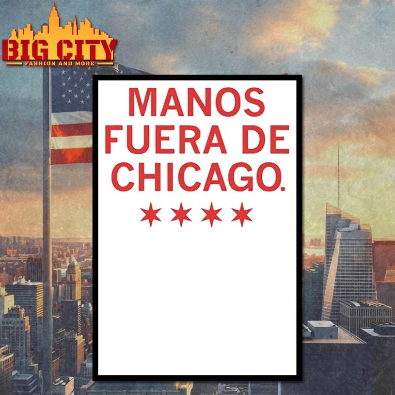 Manos Fuera De Hands Off Chicago Spanish shirt