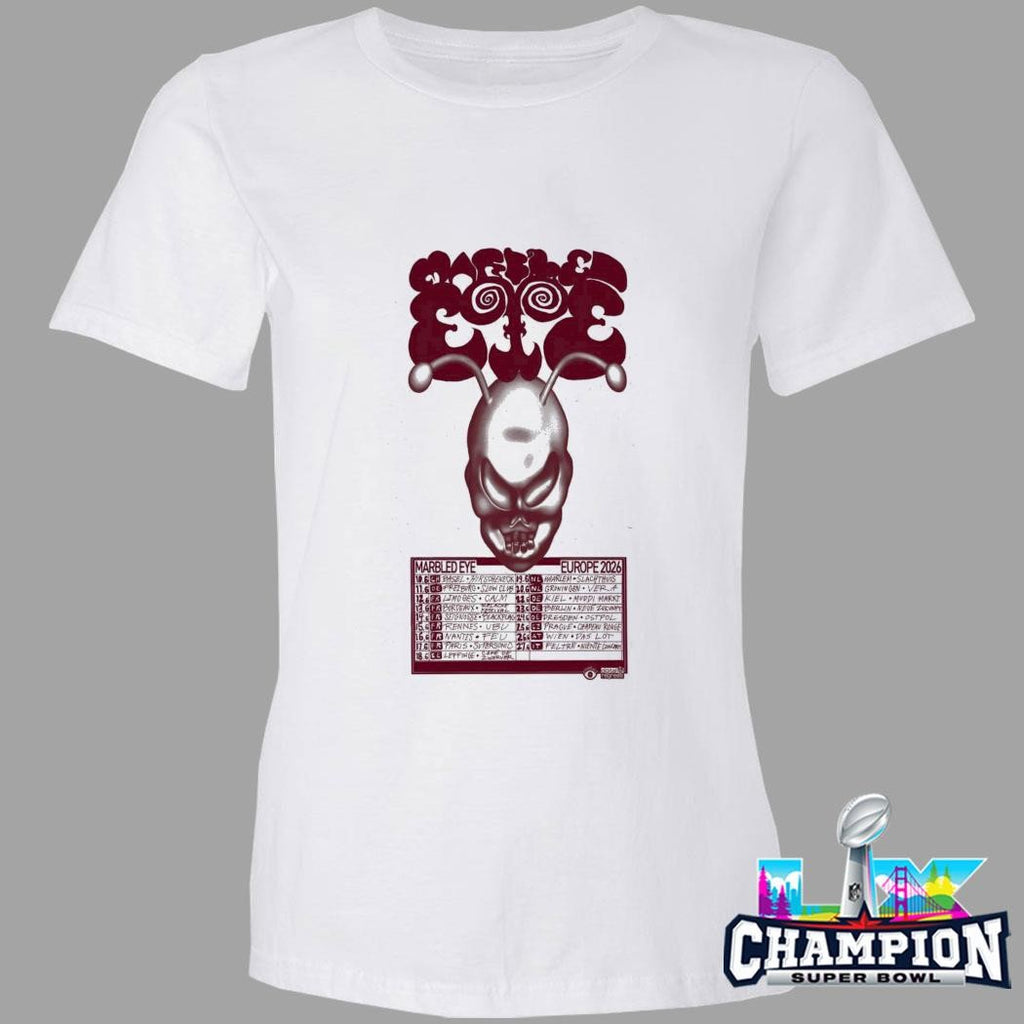 Marbled Eye Europe June 2026 Tour Shirt