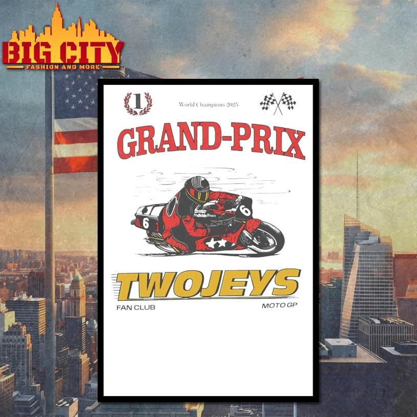 Marc Márquez World Champions 2025 Grand Prix Twojeys shirt