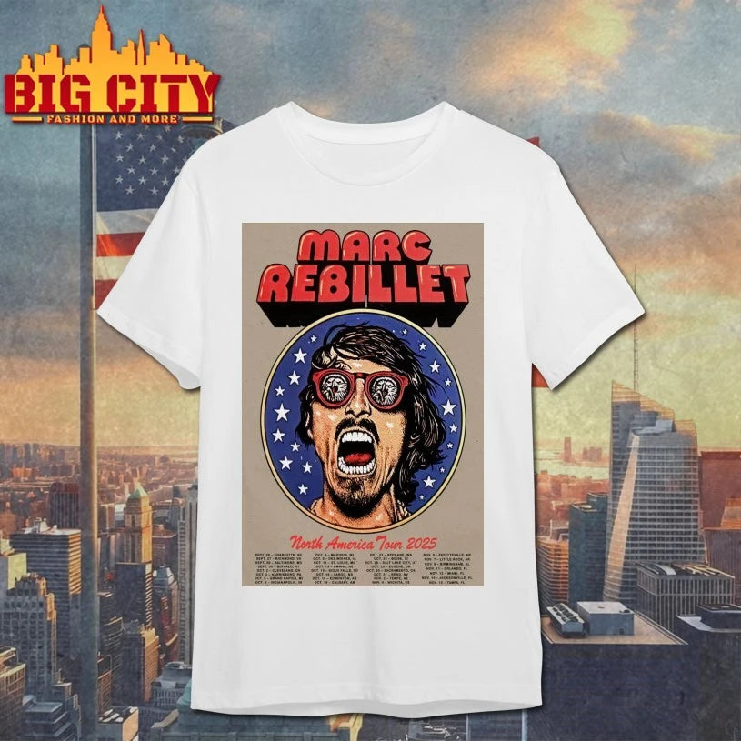 Marc Rebillet North America Tour 2025 Poster Shirts