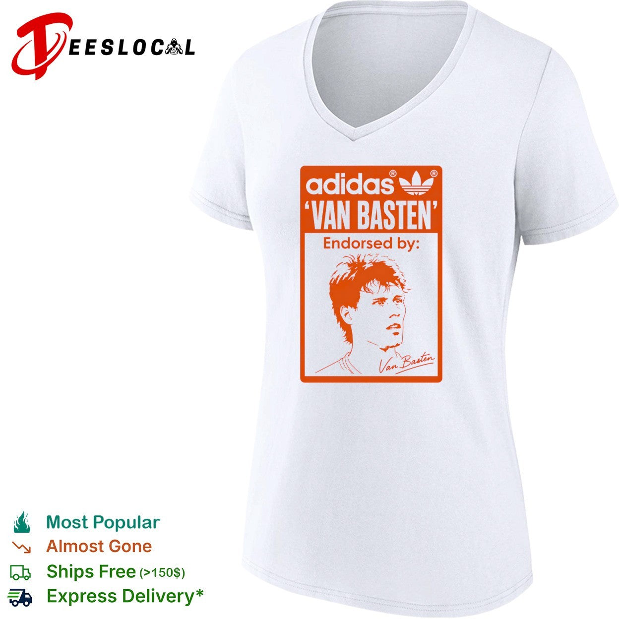 Marco van Basten Van Basten Endorsed by Netherlands Soccer Icon shirt