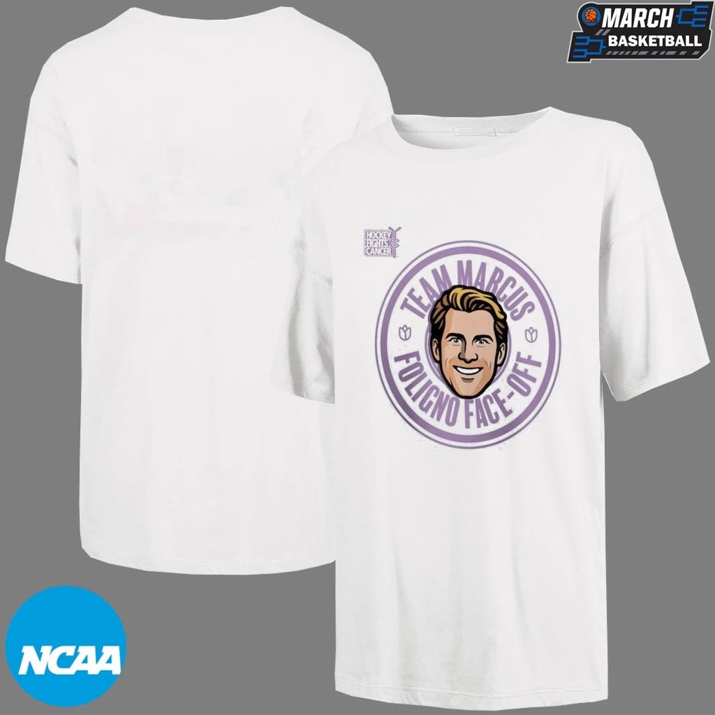 Marcus Foligno Foligno Face-Off Hockey Fights Cancer T-Shirts