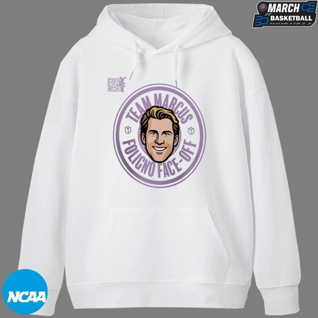 Marcus Foligno Foligno Face-Off Hockey Fights Cancer T-Shirts