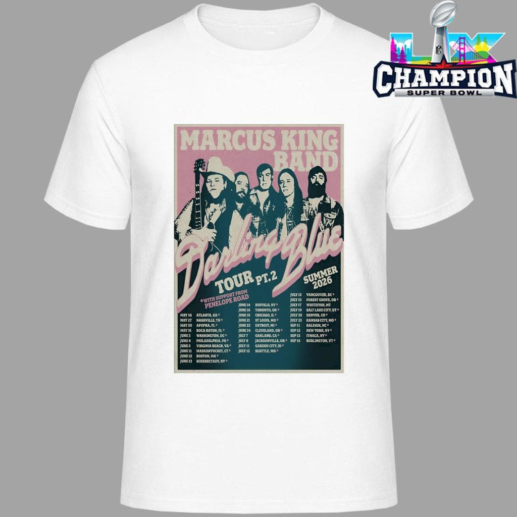 Marcus King Band Summer Tour 2026 Shirt