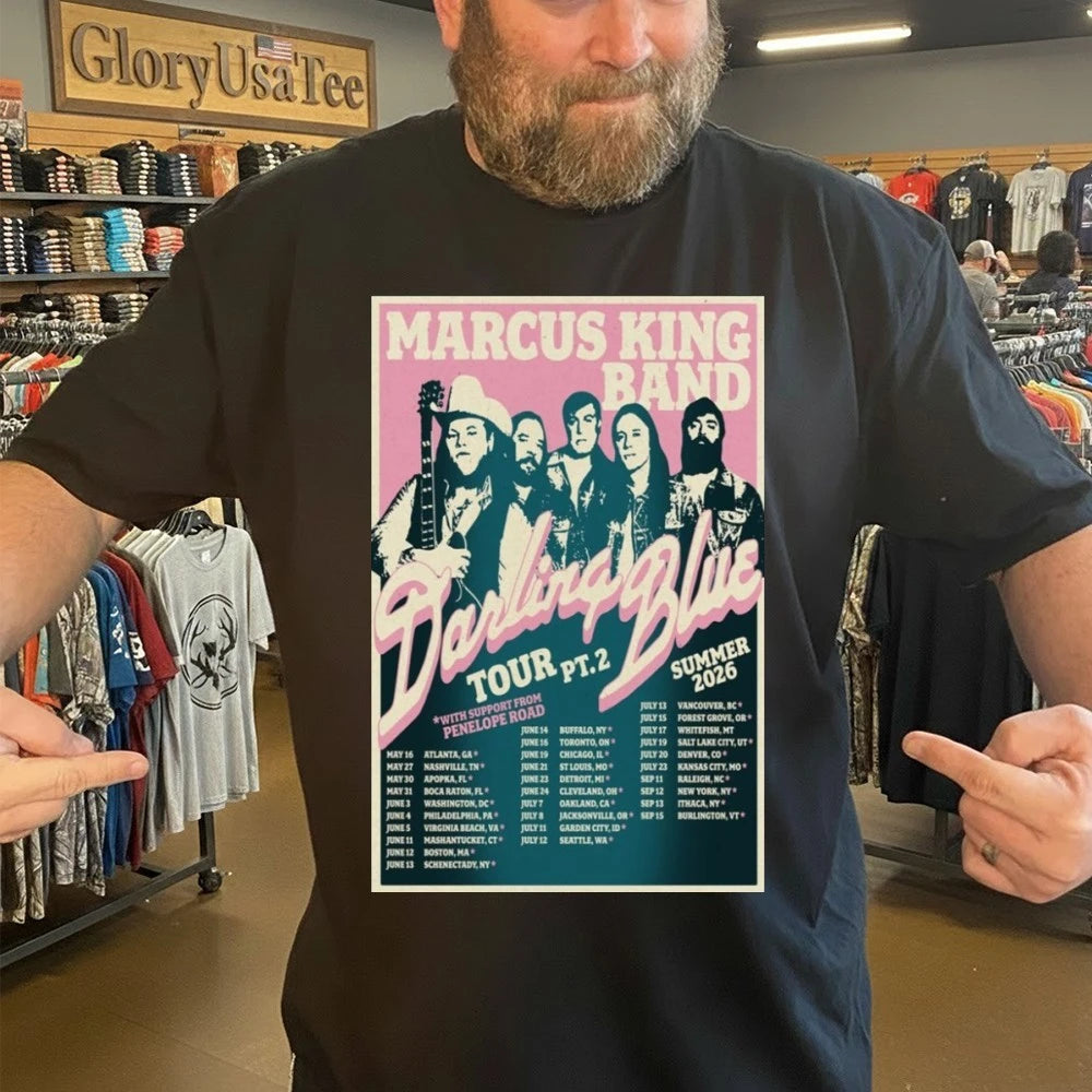 Marcus King Tour 2026 Poster Shirt