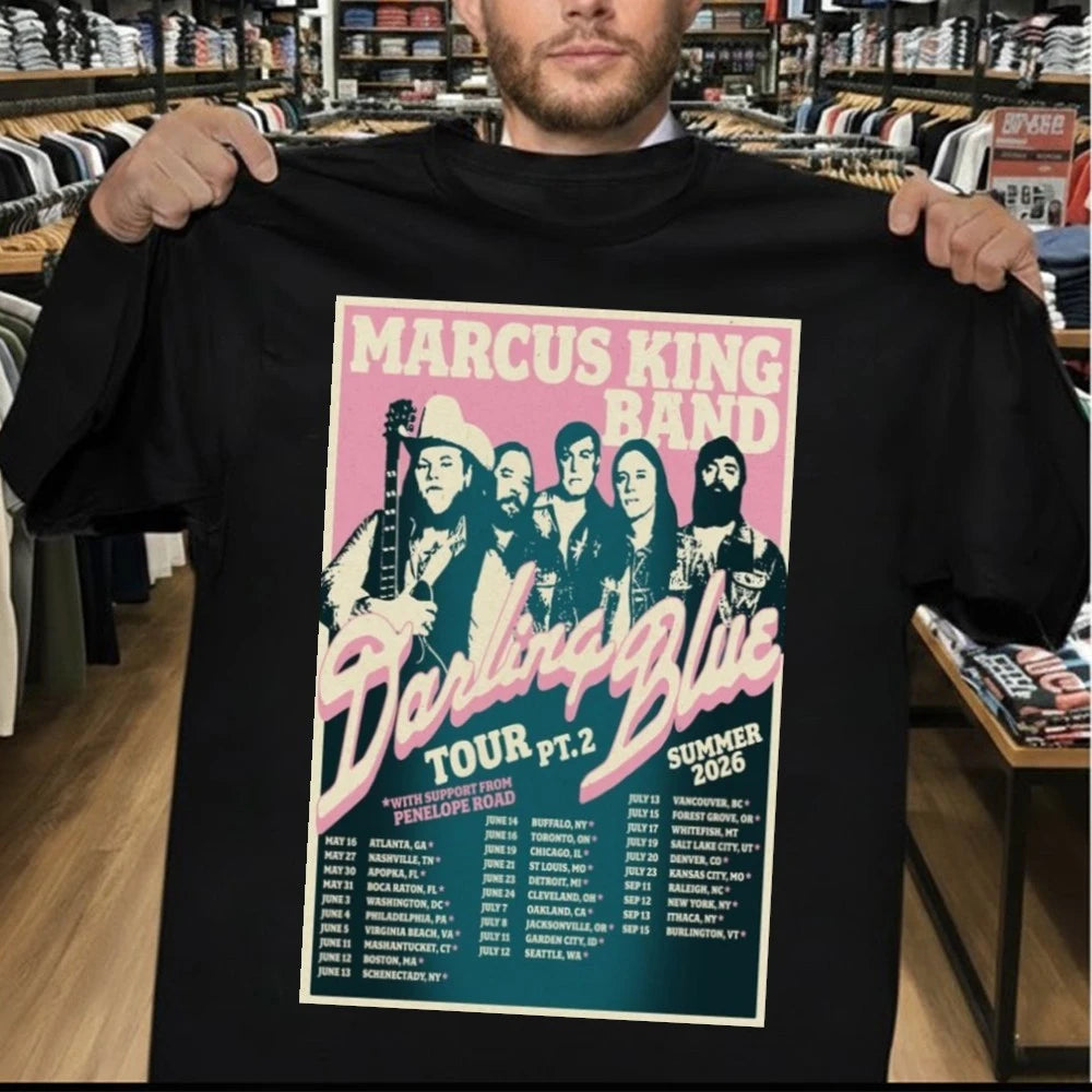 Marcus King Tour 2026 Poster Shirt