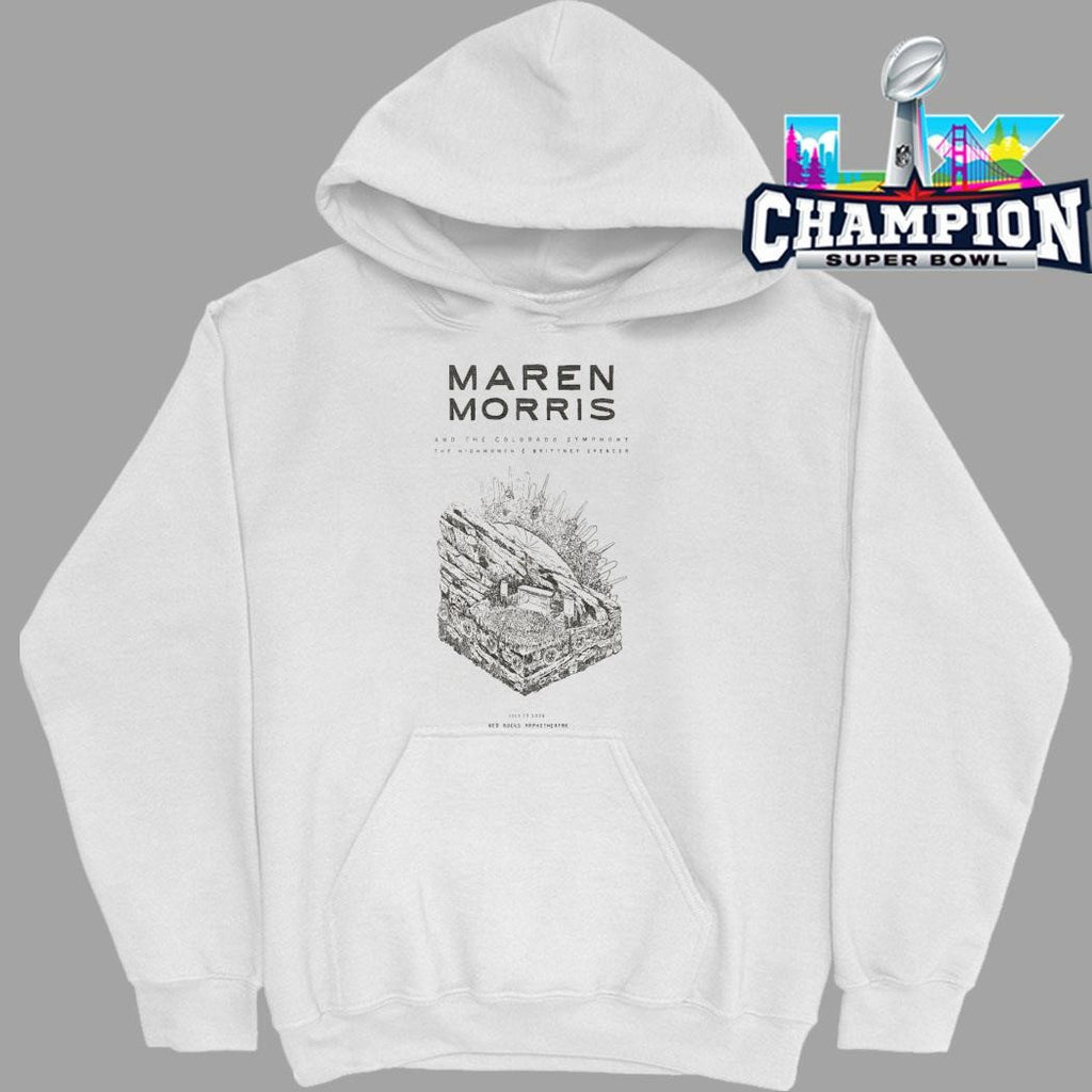 Maren Morris Jul 19 2026 Red Rocks Amphitheatre In Morrison Co Shirt