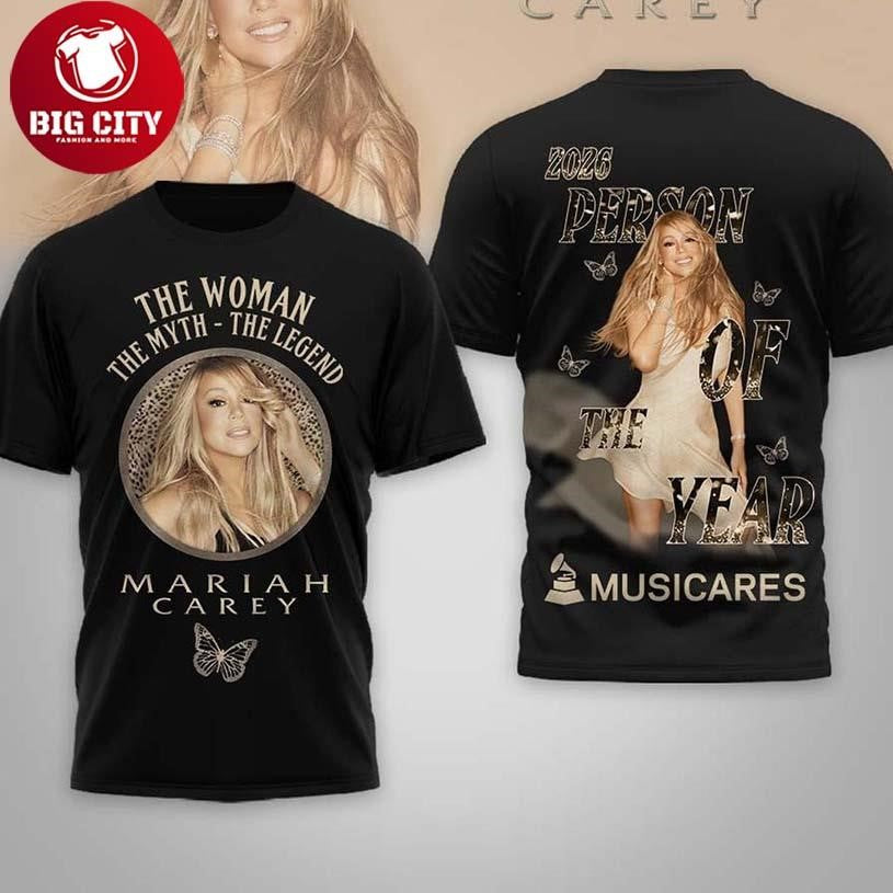 Mariah Carey 2026 Person Of The Years Two Sided Shirt