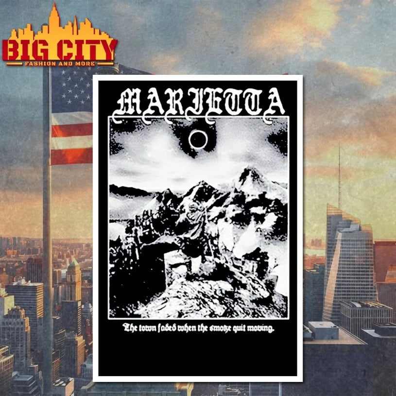 Marietta The Town Faded When The Smothe Quit Moving shirt