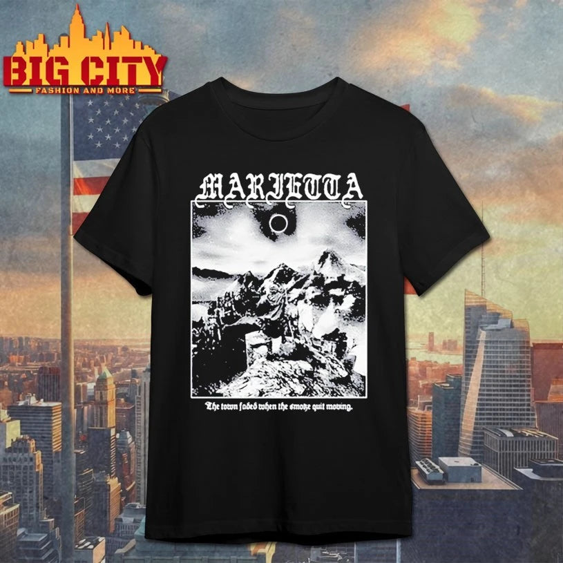 Marietta The Town Faded When The Smothe Quit Moving shirt