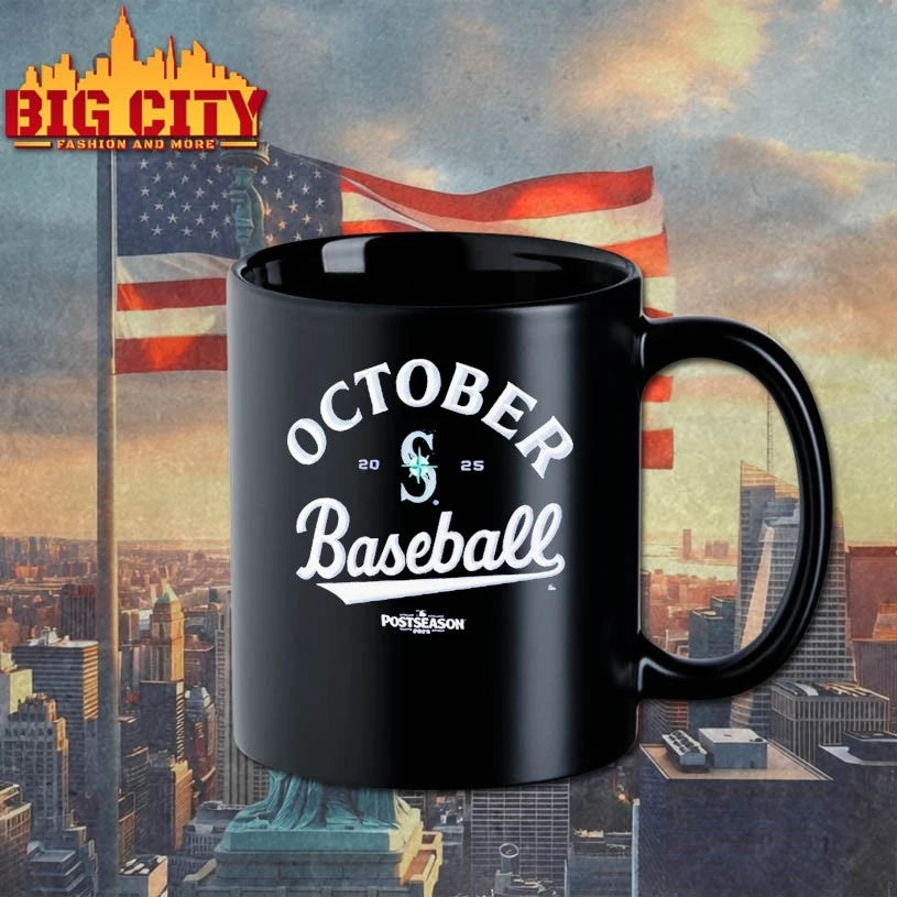 Mariners 2025 October Baseball shirts