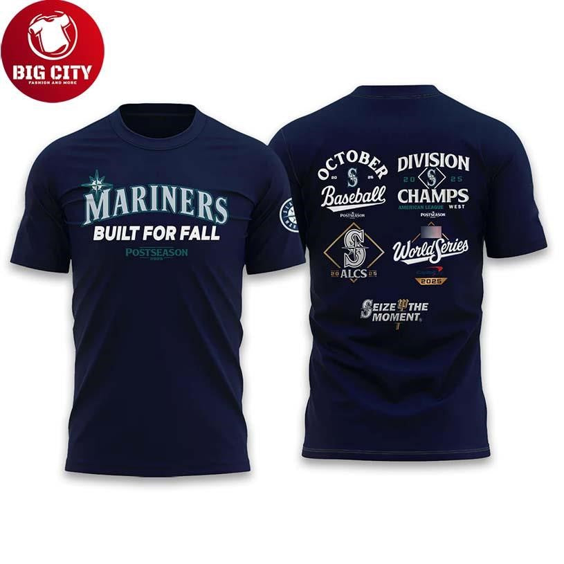 Mariners Seize The Moment World Series 2025 New Shirt