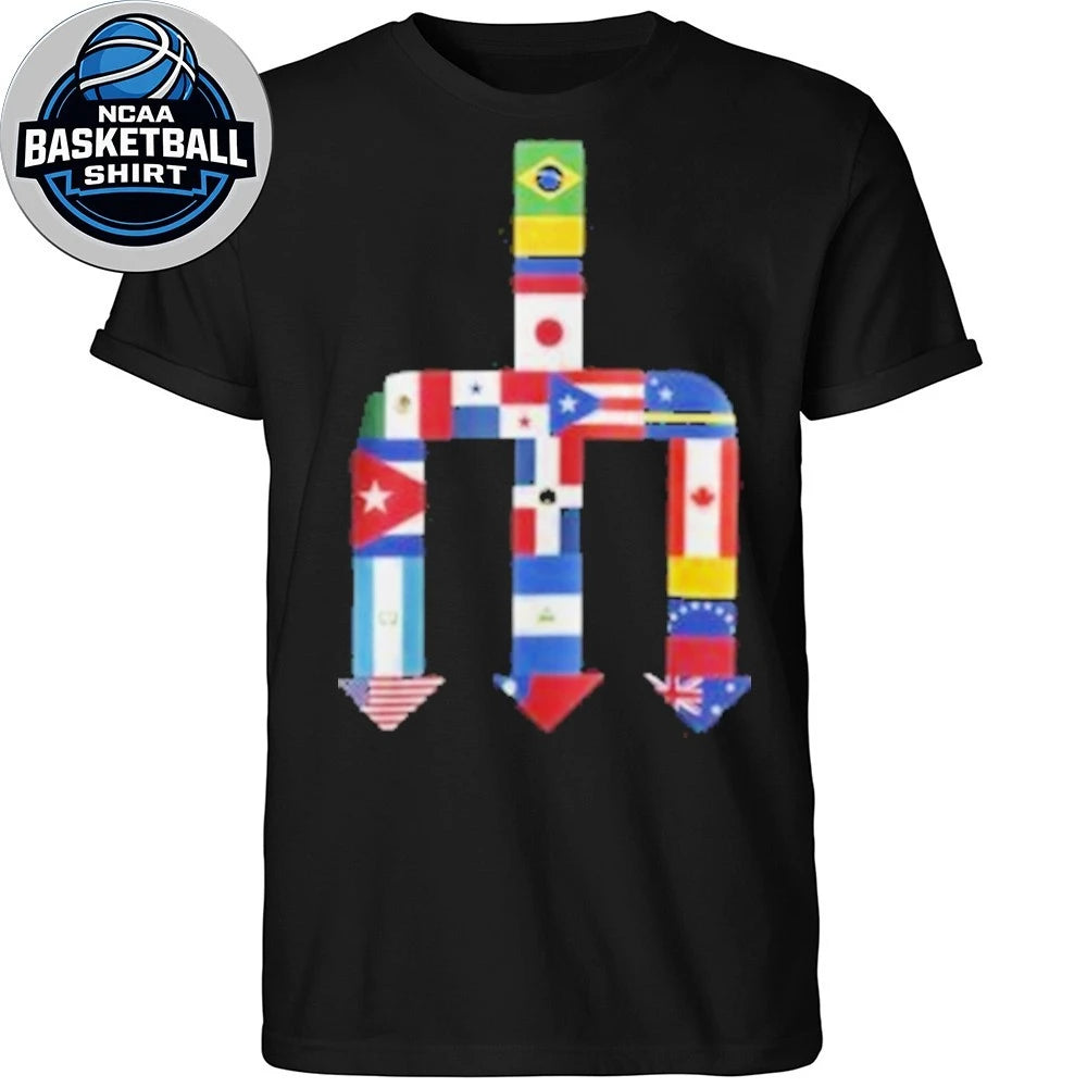 Mariners The Global Trident of Flags Shirt