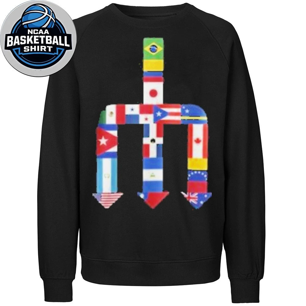 Mariners The Global Trident of Flags Shirt