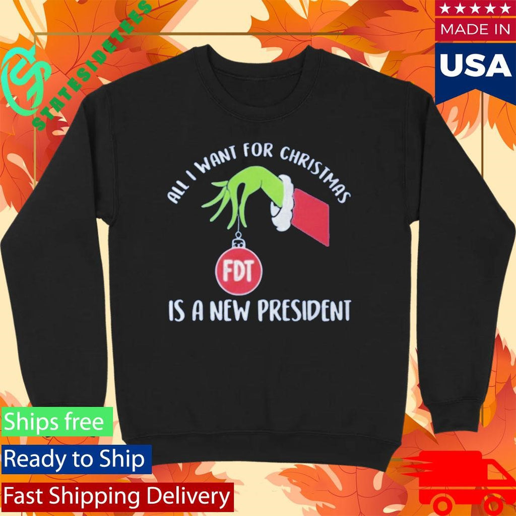 Mark Kelly All I Want For Christmas Is A New President Ugly Sweater