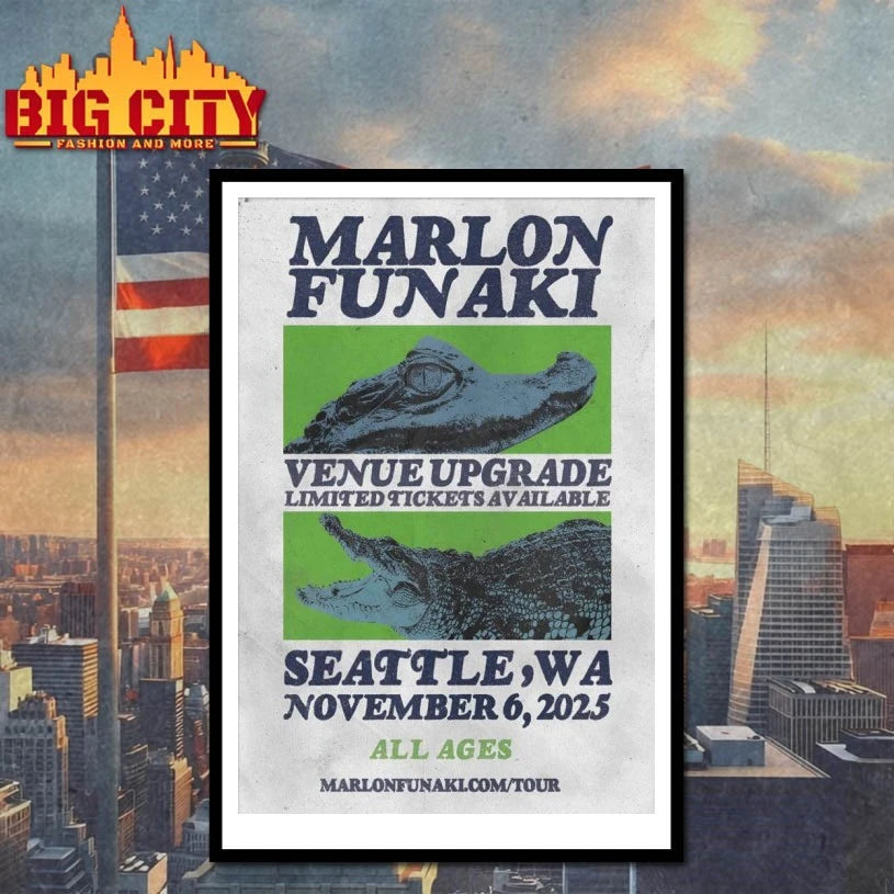 Marlon Funaki Nov 6 2025 Madame Lou’s Show Poster Shirt