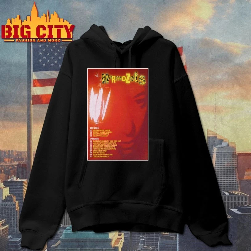 Marmozets December 2025 and January 2026 Poster shirt